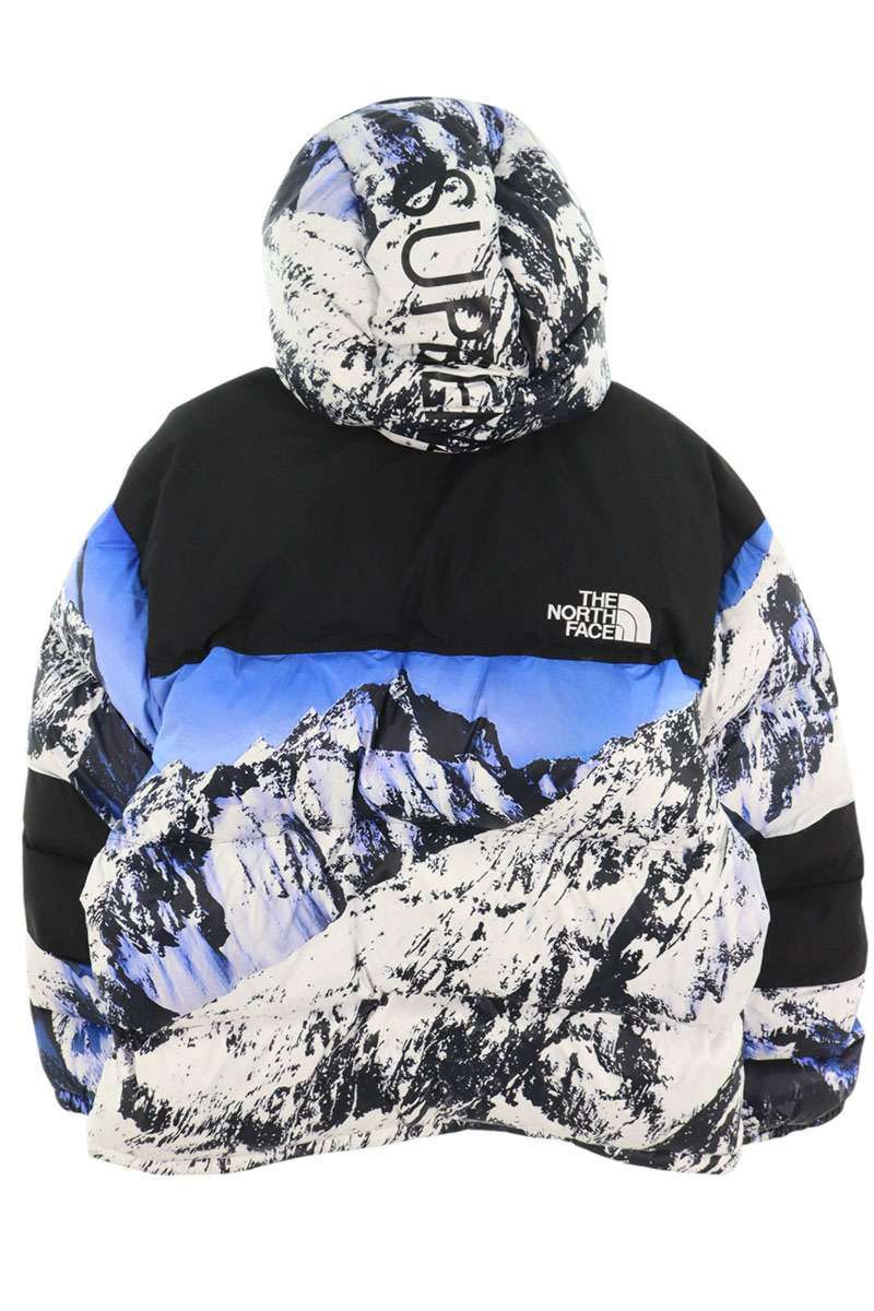 Supreme x The North Face 17AW The North Face Mountain Baltoro Jacket Blue Size M