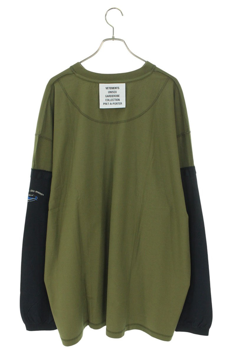 Vetements 24AW T-Shirt Green Size L