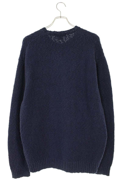 SUPREME 24SS Boucle Small Box Cotton Sweater Blue Size M