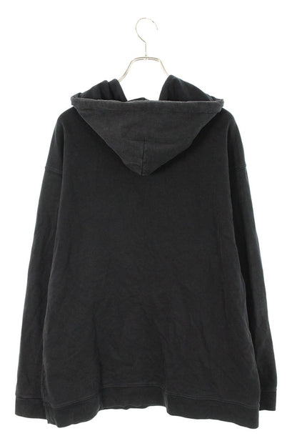 Balenciaga Logo Pullover Hoodie Black Size XS