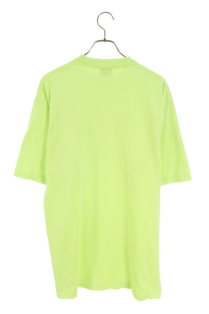 Balenciaga Oversized Logo T-Shirt Green Size XXS