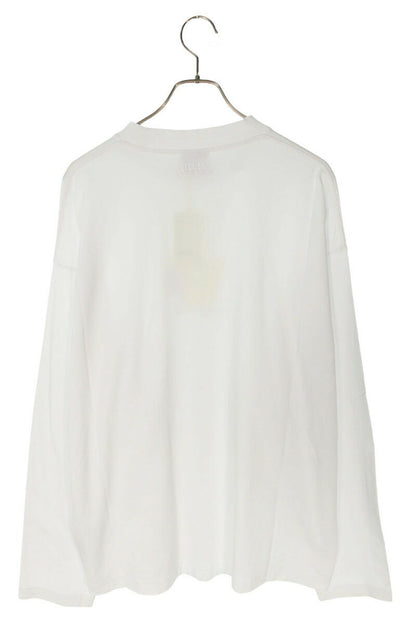 Vetements 25SS VM Long Sleeve T-Shirt White Size XS