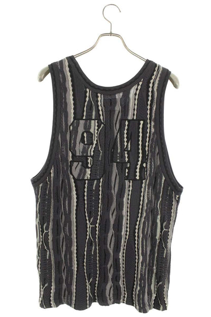 Supreme x Coogi 23SS Basketball Jersey Logo Embroidered Tank Top Gray Size M