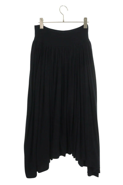 Yohji Yamamoto Rib Pleated Skirt Wool Blend Size 30