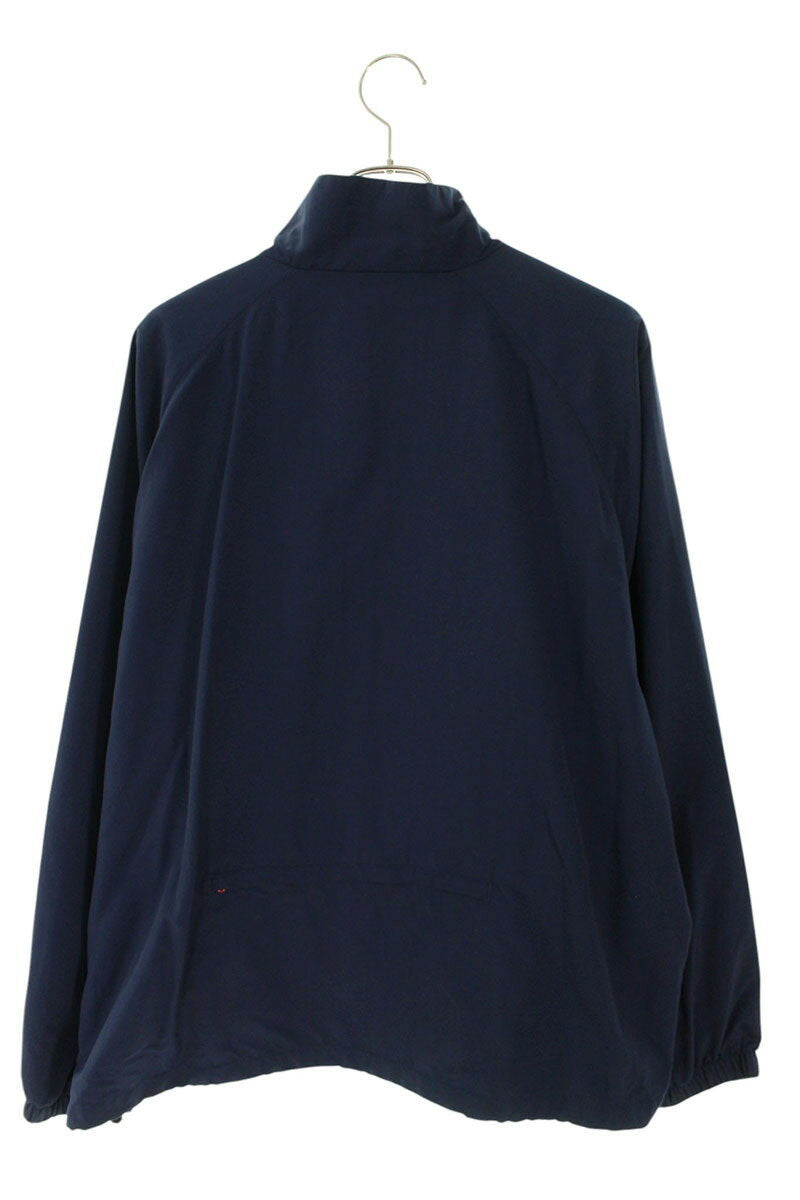Supreme Conrast Zip jacket Logo Embroidered Up Blouson Blue x Red Size XL
