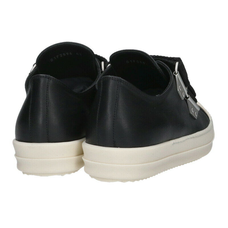 Rick Owens 26SS LOW STRAP SNEAKS CO Sneakers Black x White US 8.5