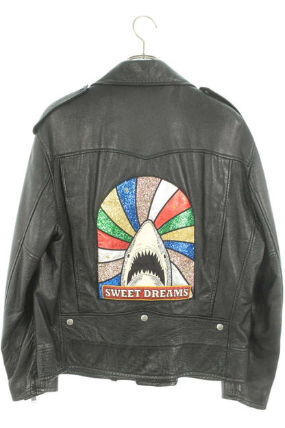 Saint Laurent Paris 17SS Leather Jacket Black Size M