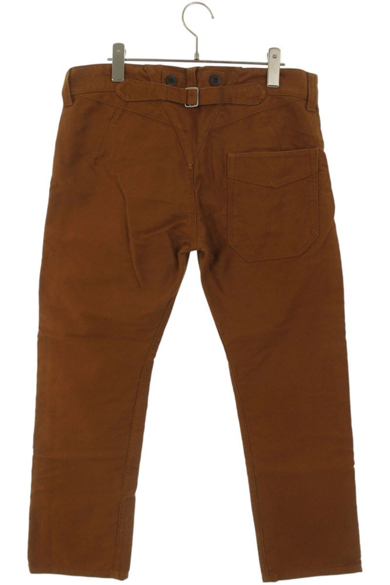 Vintage Comme des Garcons Bottoms - COMME des GARCONS JUNYA WATANABE MAN 12AW Cinch Back Pants Brown Size 30 - Authentic Archive