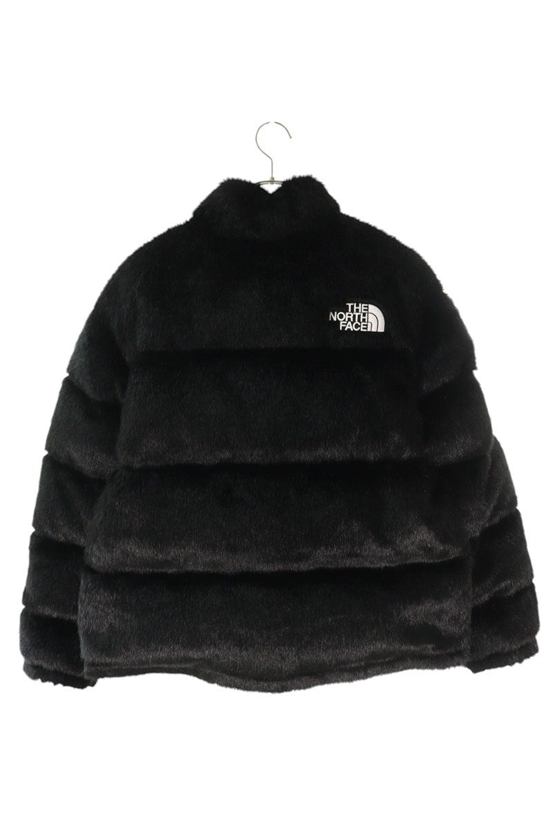 Supreme x The North Face 20AW Faux Fur Nuptse Jacket Black Size M