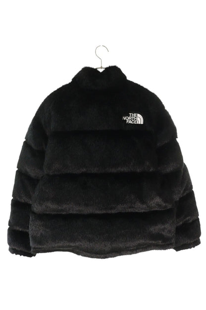 Supreme x The North Face 20AW Faux Fur Nuptse Jacket Black Size M