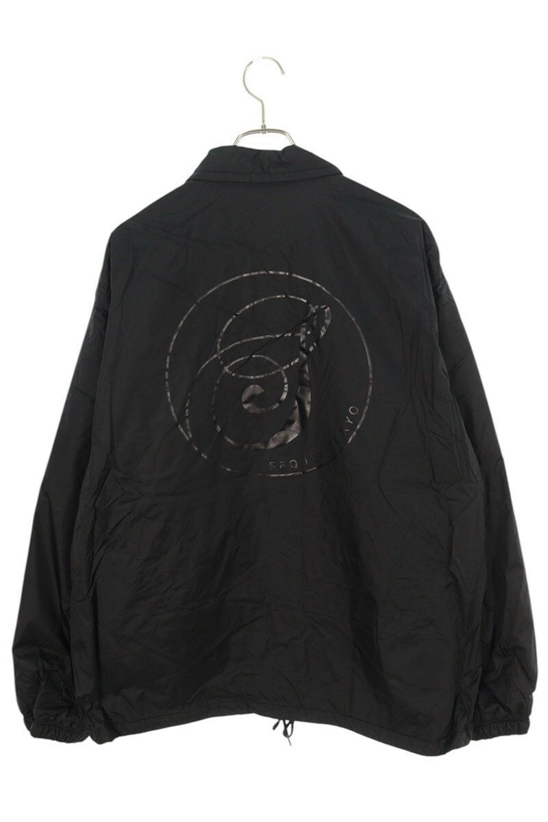SEQUEL 23AW Logo Print Jacket Black Size S