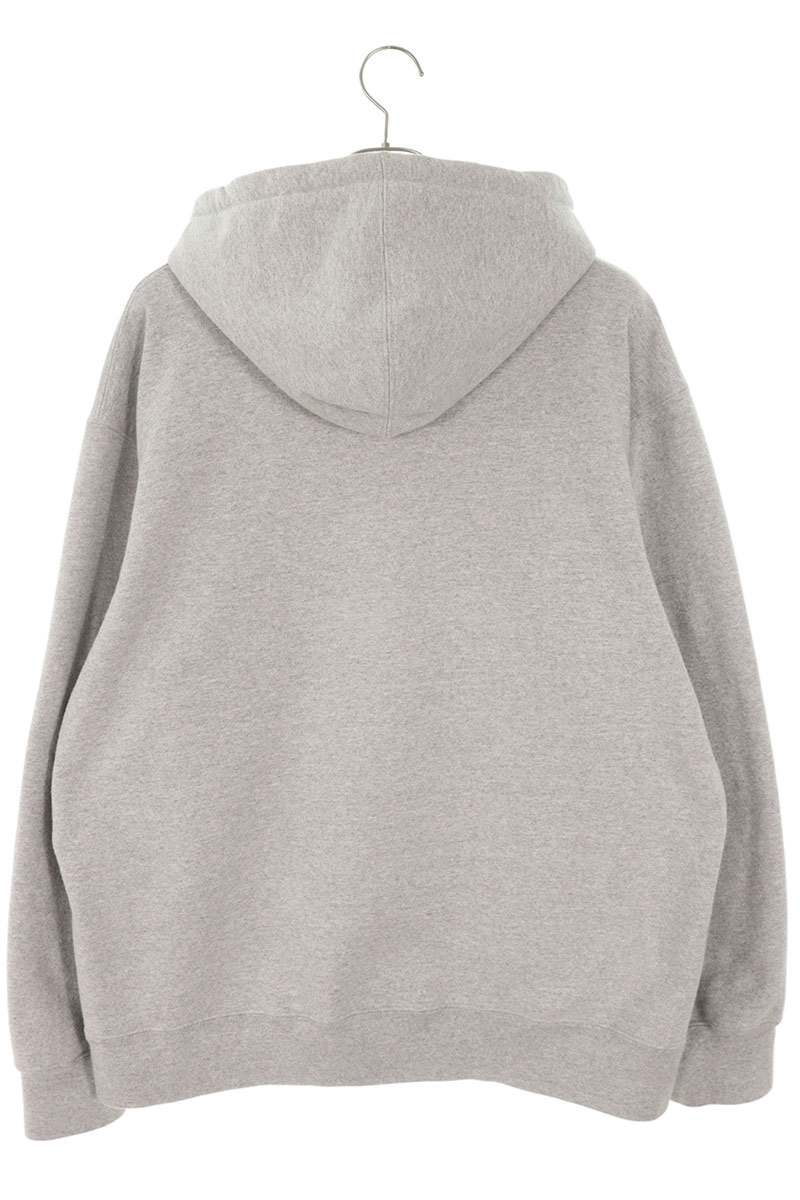 Supreme x Burberry 22SS Burberry Box Logo Hooded Sweatshirt Gray Size L