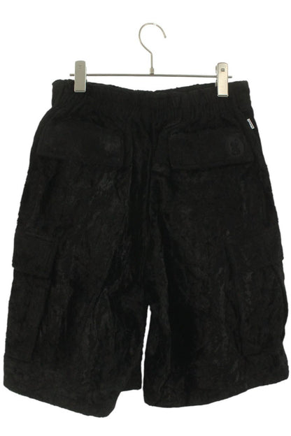 Vintage Supreme Bottoms - SUPREME x GOODENOUGH 25SS Crushed Rayon Cargo Short Cargo Pants Black Size 30 - Authentic Archive