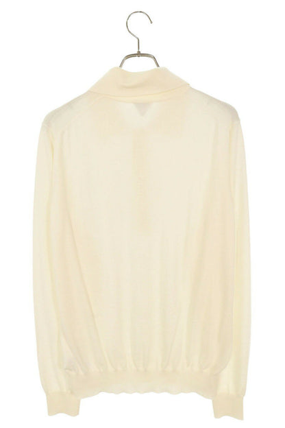 Bottega Veneta 25SS Polo Long Sleeve T-Shirt White Size M