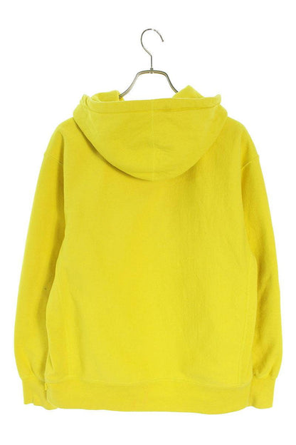 Supreme 20AW Cross Box Logo Hooded Sweatshirt Yellow Size S