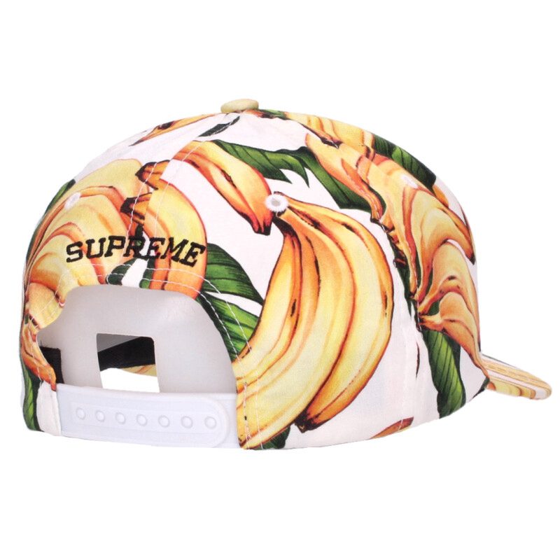 Supreme 16SS Logo Hat Yellow x White x Green ONE SIZE