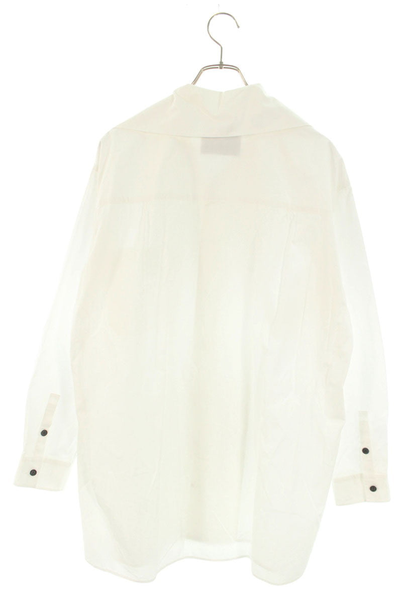 Vintage Yohji Yamamoto Tops - Yohji Yamamoto Broad Knot Button Long Sleeve Shirt White Size S - Authentic Archive