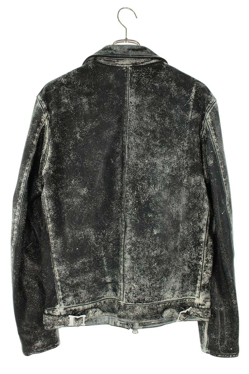 YOHJI YAMAMOTO POUR HOMME 20AW Leather Jacket Black Size M