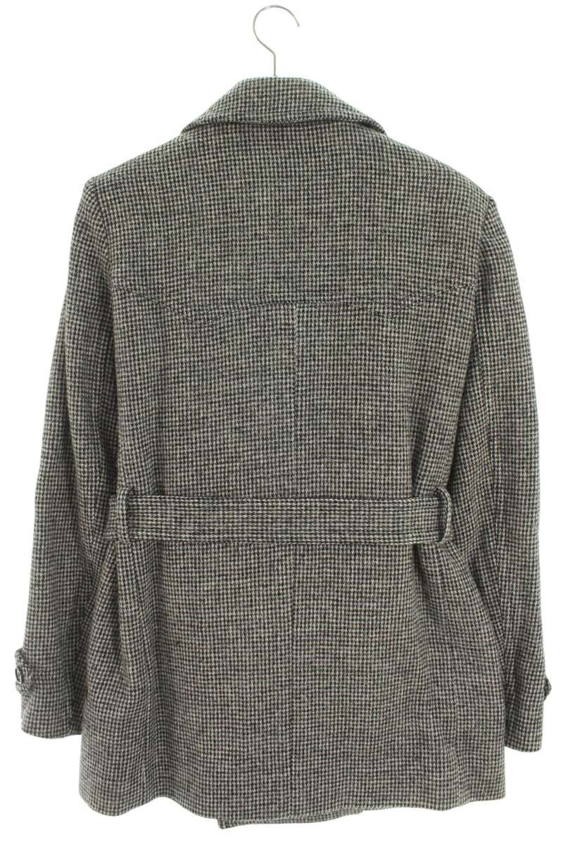 Saint Laurent Paris Wool Coat Gray Size M