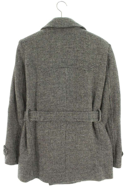 Saint Laurent Paris Wool Coat Gray Size M