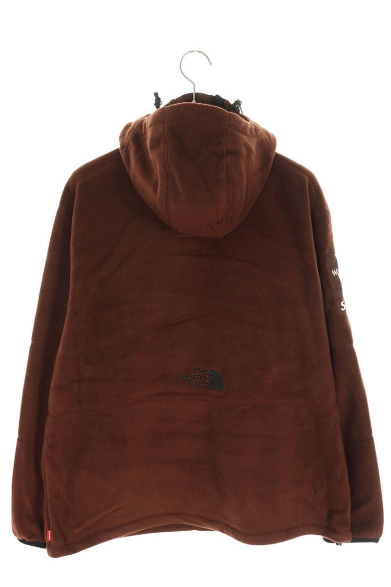 Supreme x The North Face 22AW Steep Tech Fleece Pullover Blouson Brown Size L