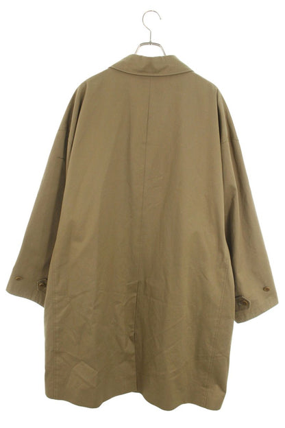 LAD MUSICIAN Oversized Balmacaan Coat Beige Size S