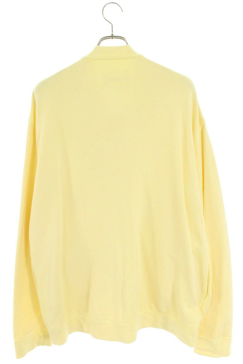 JILSANDER Zip-Up Sweat Blouson Yellow Size S