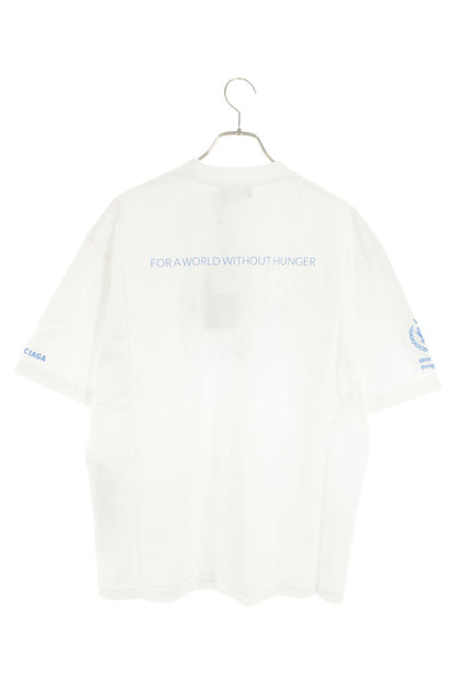 Balenciaga WFP Logo Print Oversized T-Shirt White Size XS