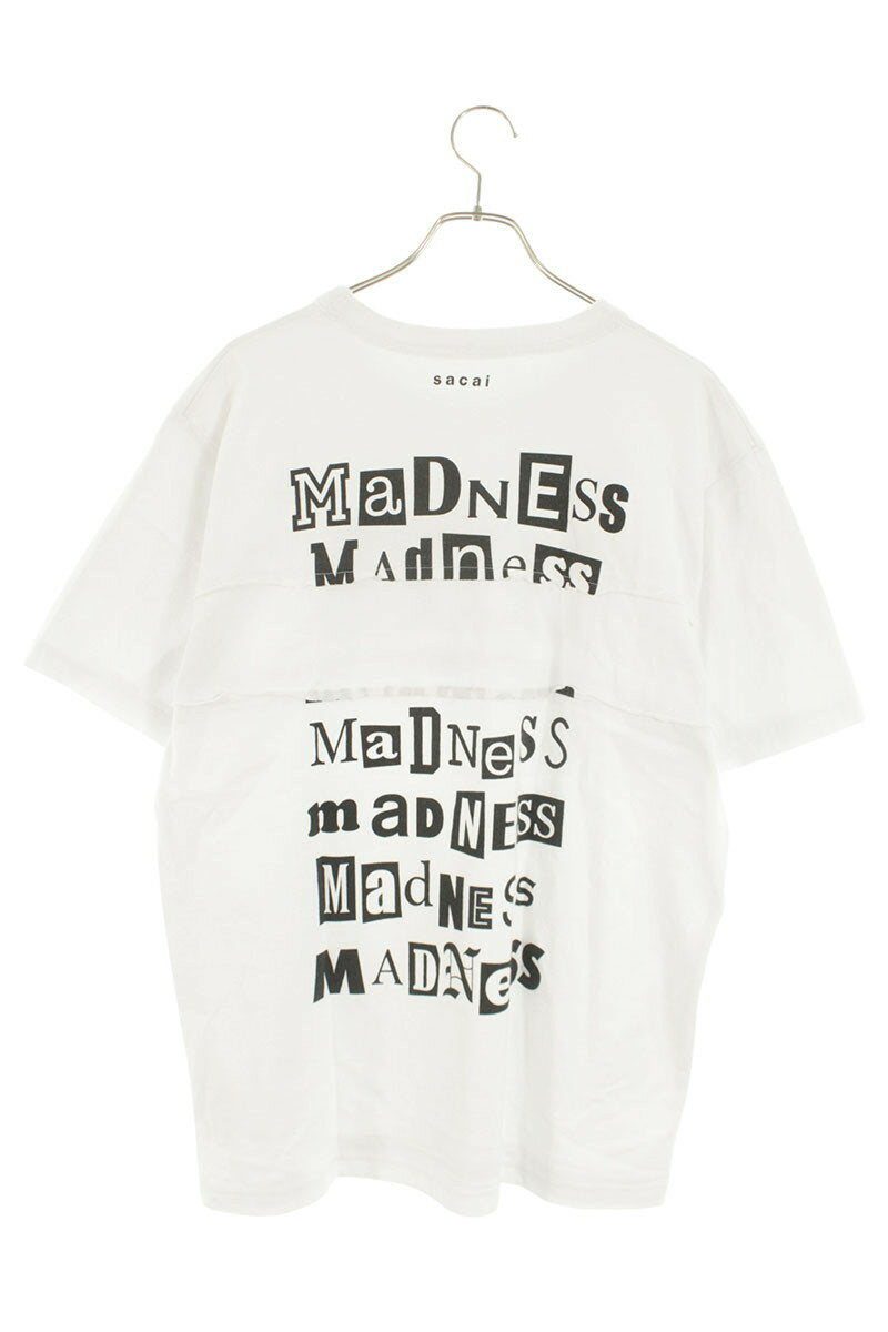 Sacai 21SS Print T-Shirt White Size XL