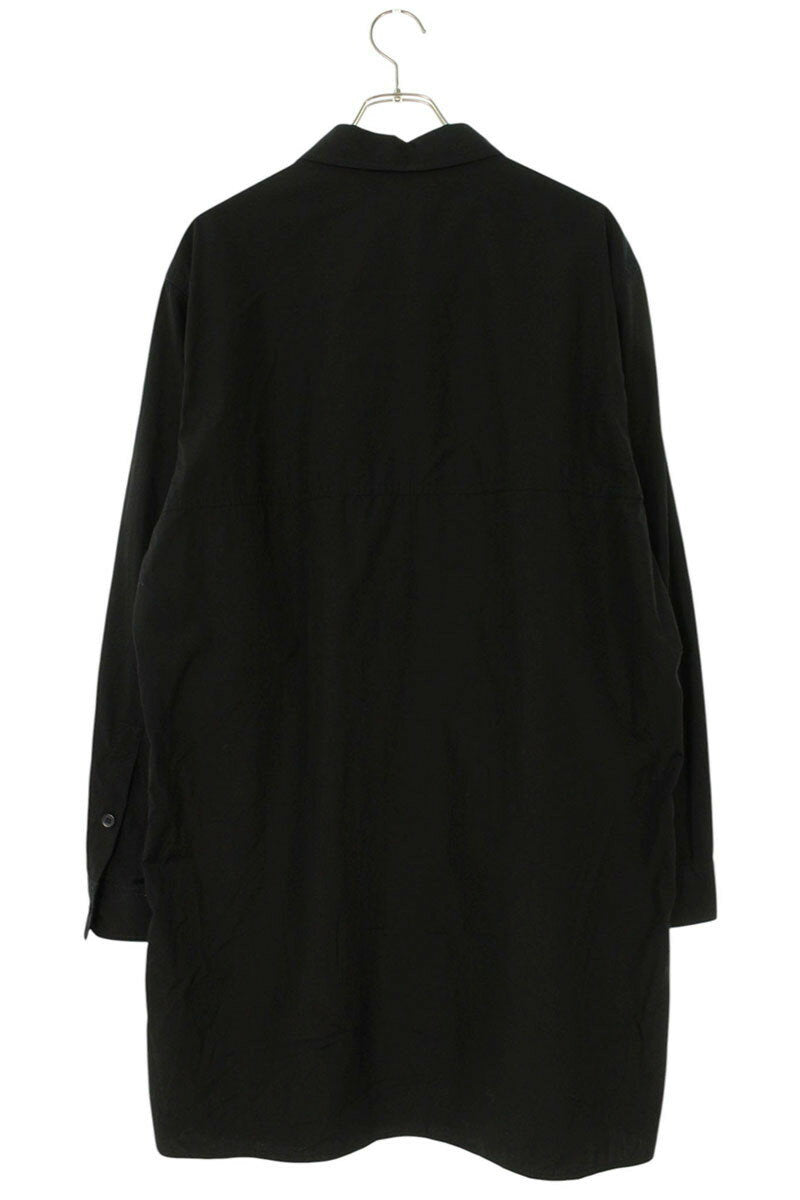 YOHJI YAMAMOTO POUR HOMME Long Sleeve Shirt Black Size M