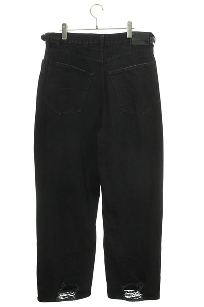 Balenciaga Denim Pants Black Size M