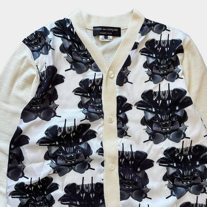 COMME DES GARCONS HOMME PLUS 21AW DARKROOM Cardigan White Size M