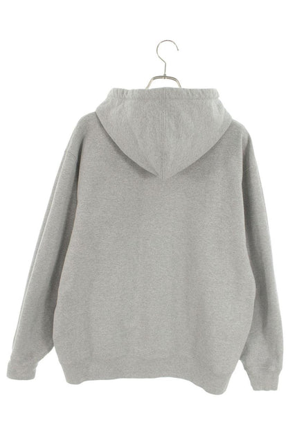 Supreme x Burberry Burberry Box Logo Hooded Sweatshirt Gray Size L