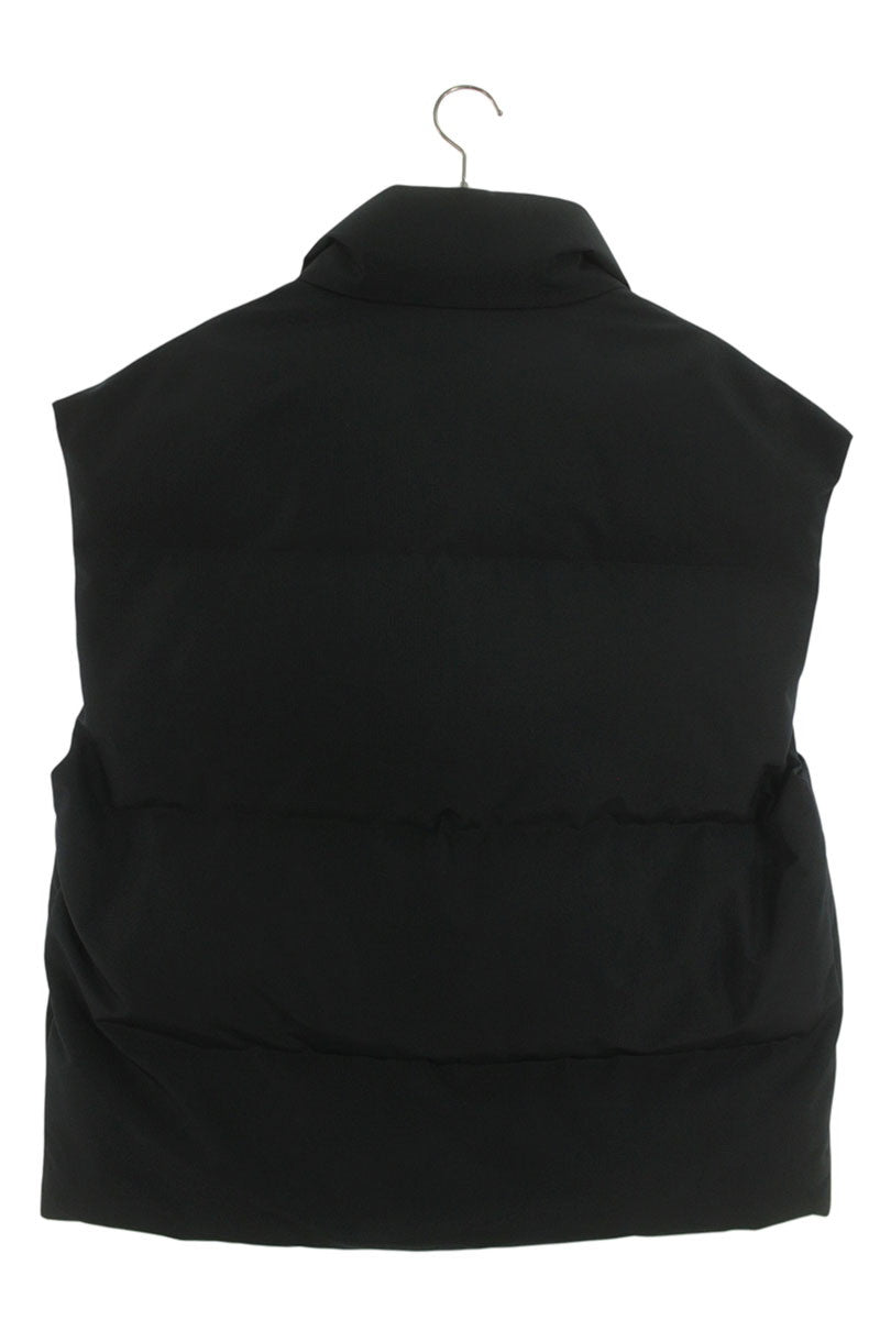 BALENCIAGA Swing Puffer Gilet Down Vest Black Size XS