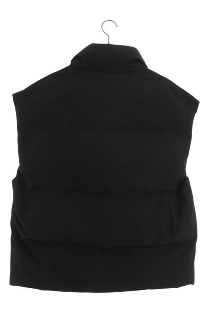 BALENCIAGA Swing Puffer Gilet Down Vest Black Size XS