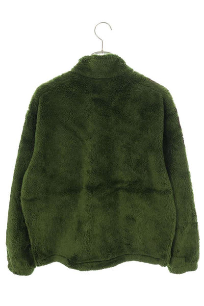 Supreme 25SS Shoulder Logo Fleece Jacket Blouson Green Size S