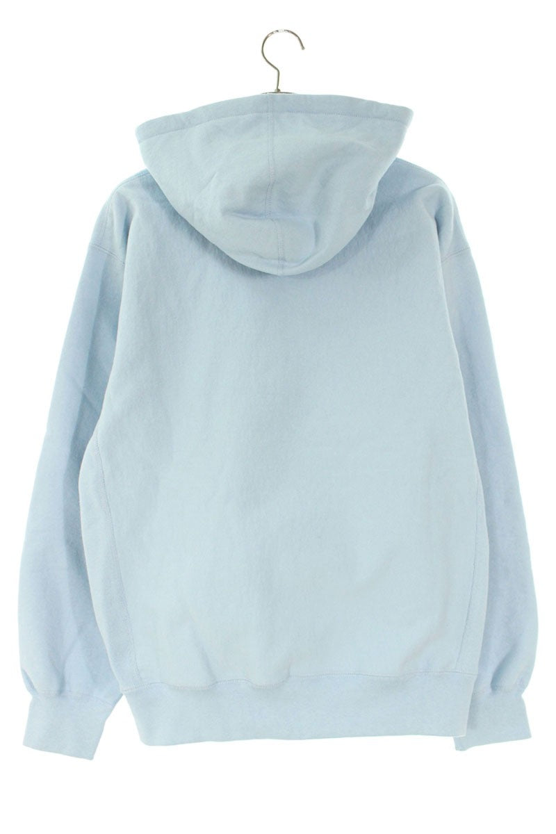 Supreme Lace Hooded Sweatshirt Blue Size M