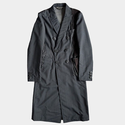 COMME DES GARCONS HOMME PLUS 13SS POOR KING Chester Coat Black Size XS