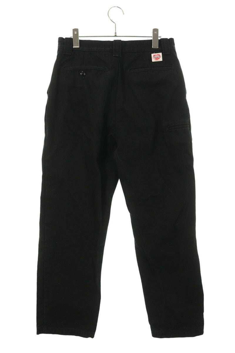 Saint Michael Cotton Long Pants Black Size S