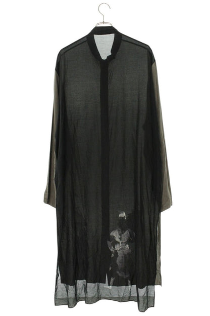 YOHJI YAMAMOTO POUR HOMME 25SS Message Print Blouse Size L