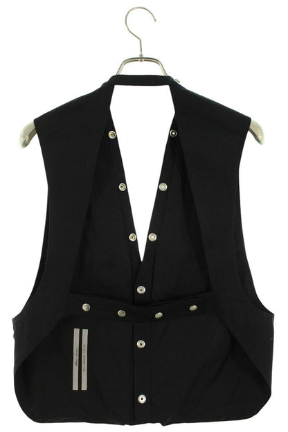 Rick Owens 25SS E 09 Cargo Vest Black Size 46