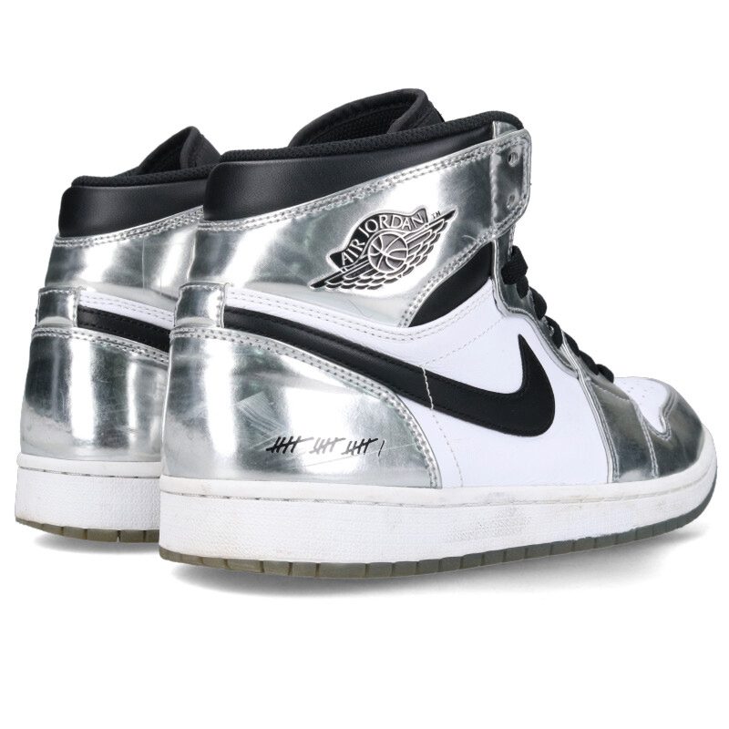 Nike Sneakers Silver x White x Black Size 28cm
