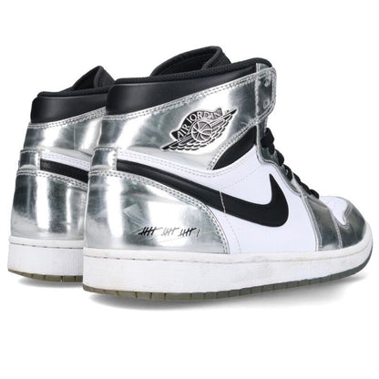 Nike Sneakers Silver x White x Black Size 28cm
