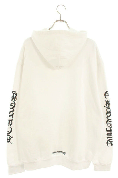 Chrome Hearts SWTSHRT PLVR Logo Print Pullover Hoodie White x Black Size XL