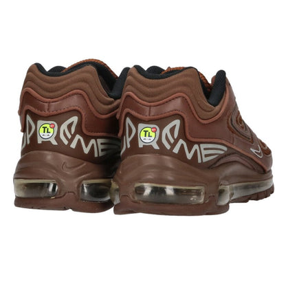 Supreme x Nike TL Sneakers Brown Size 28cm