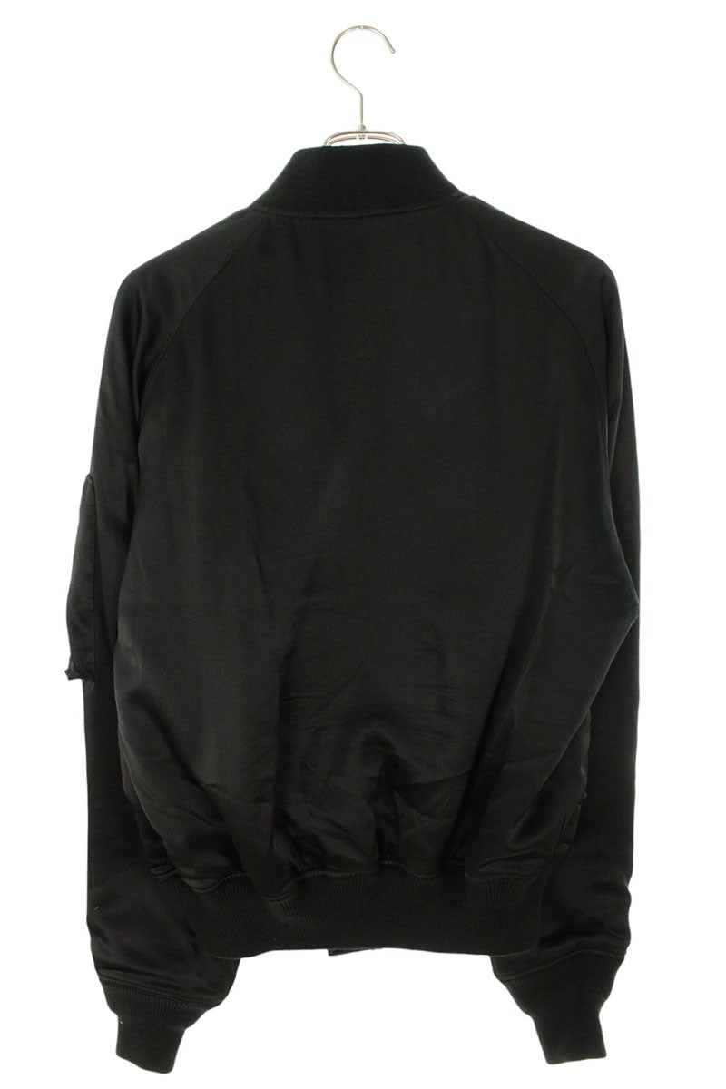 YOHJI YAMAMOTO Reversible Silk Blouson Black Size M