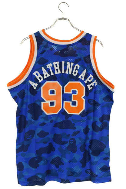 Bape x Mitchell & Ness Seagull mesh tank top Size L