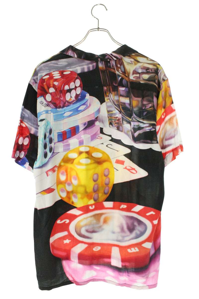 Supreme 18AW Casino Rayon Shirt Size L