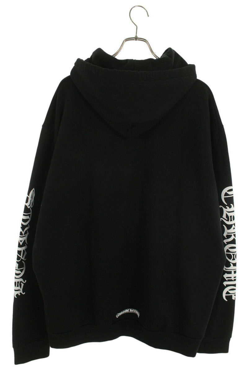 Chrome Hearts SWTSHRT PLV Logo Print Hoodie Black Size XL