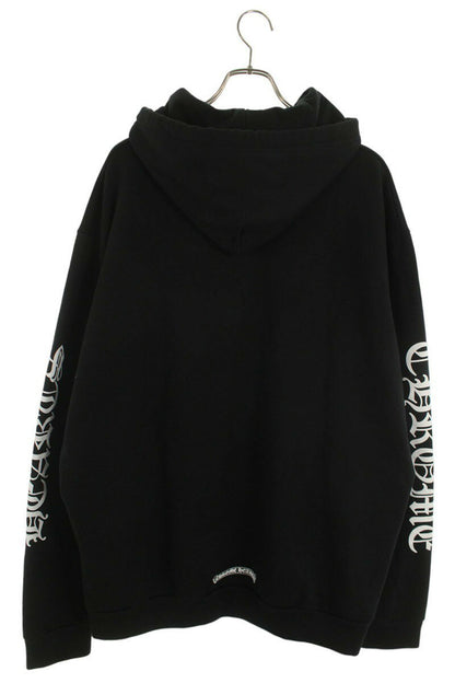 Chrome Hearts SWTSHRT PLV Logo Print Hoodie Black Size XL